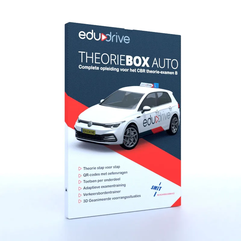 EduDrive theoriebox auto voor het CBR theorie-examen B